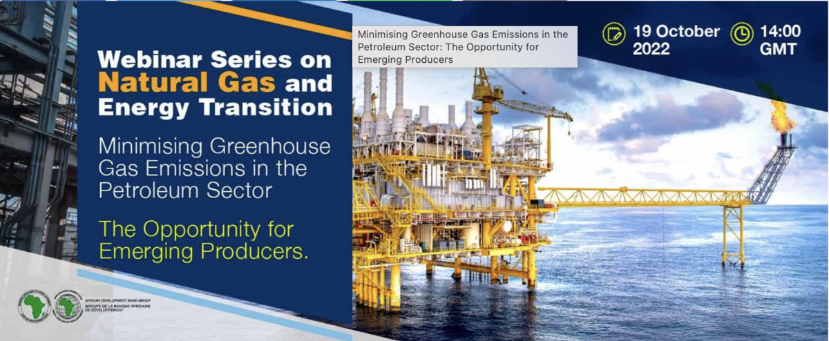 Minimising Greenhouse Gases in the Petroleum Sector: The Opportunity for Emerging Producers